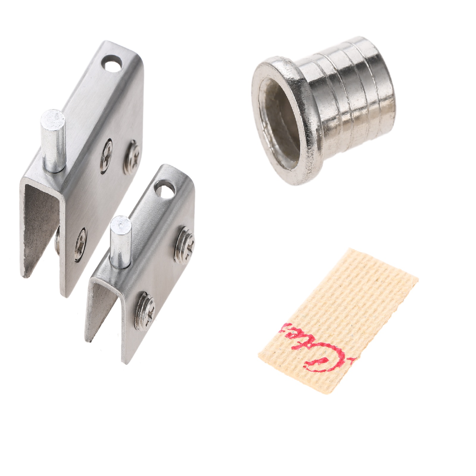 2 Stück Glasregalklemme, Drehs – Glass Door Hinge Bewertung und Preis