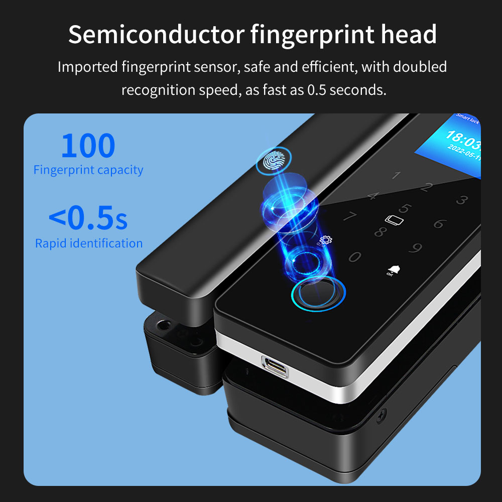 Wasserdichte Tuya APP Control  – Glass Door Hinge Bewertung und Preis